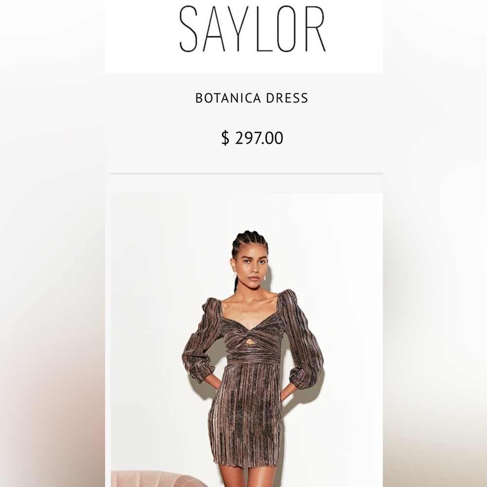 SAYLOR Botanica Dress